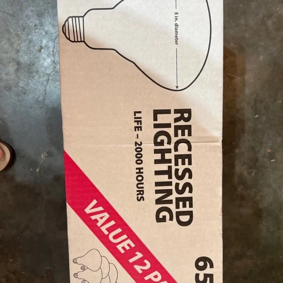 Feit Electric White 65W BR40 Indoor Flood Light Bulb Pack Of 12 - Picture 4 of 4